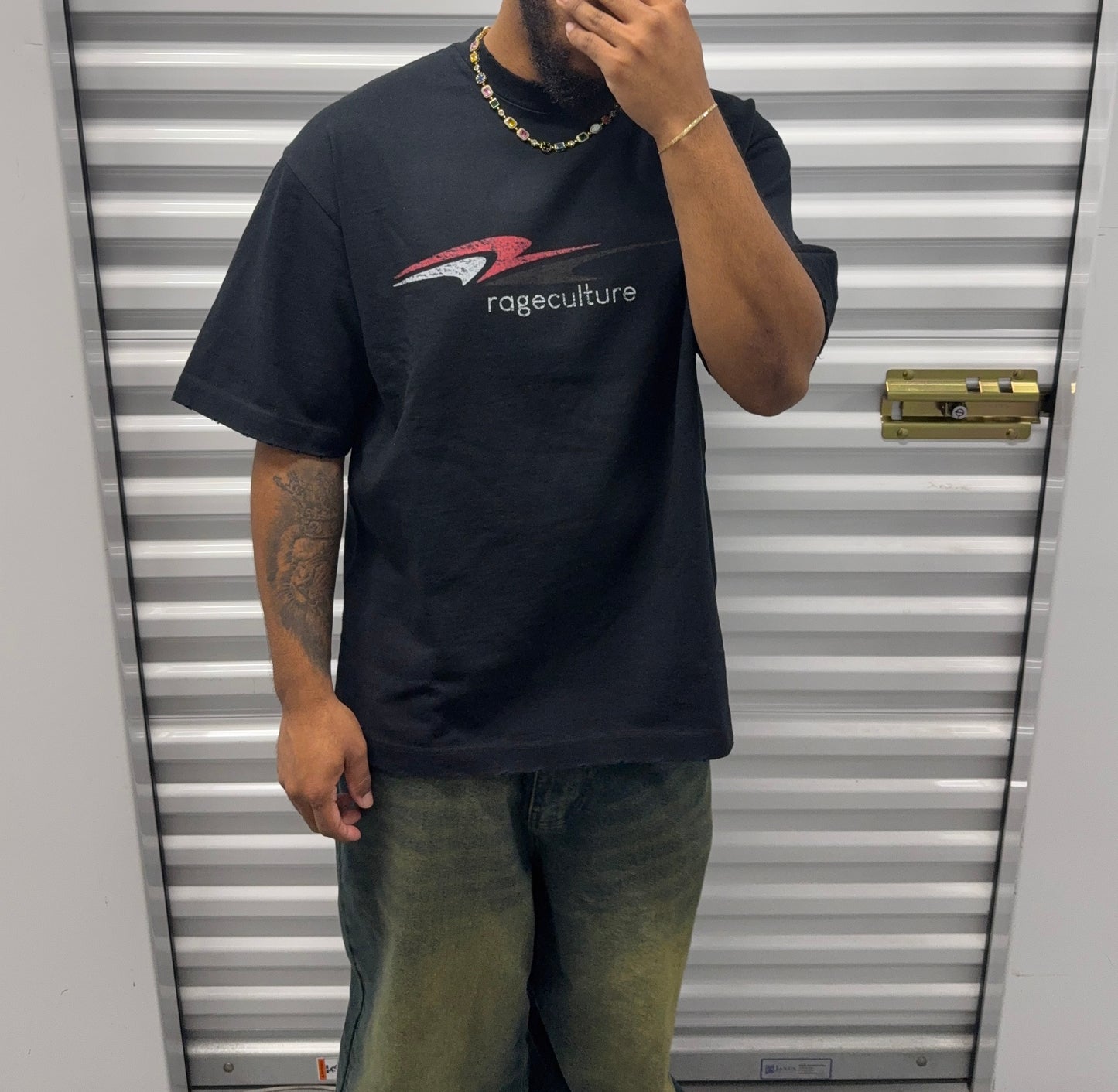 rageculture logo tee